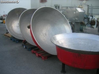 Perol 600 lts doble fondo para vapor en acero inoxidable - Foto 3