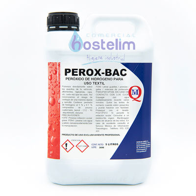 Perox-Bac Peróxido de hidrógeno desinfección textil 5 litros - Foto 2