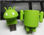 Personalizadas Memoria usb usb forma de robot Android con logotipo - 1