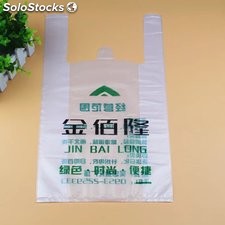 Personalizar bolsas de compra plásticas bolsas de conveniencia bolsas de basura
