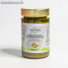 Pesto al pistacchio di Sicilia con sale marino di Trapani IGP 190 gr