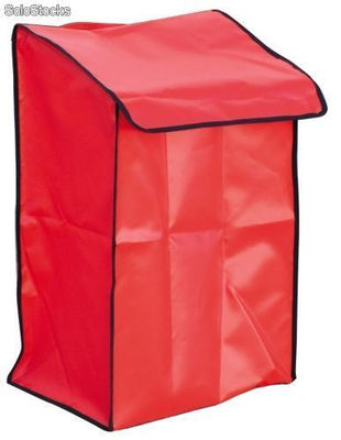 Petit sac pour distribution publicité rouge - Référence 210-R