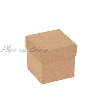 Petite boîte cube de 7,6 cm-Contenant soigné