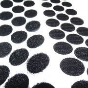Petits Cercles Velcro Adhésif de 10mm, Mâle-Hook, Noir - Rouleau de 5.750 unités - Photo 2