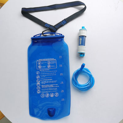 PEVA Water bag Mini Camping UF 0.01UM and Survival living water filter