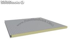 PFS4BB Panel Fachada Sectorización / Silver Metalic-Blanco / Esp: 4 cm