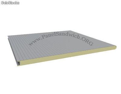 PFS4BB Panel Fachada Sectorización / Silver Metalic-Blanco / Esp: 4 cm