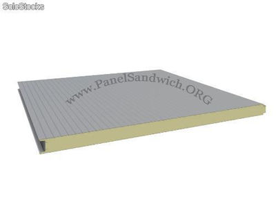 PFS5BB Panel Fachada Sectorización / Silver Metalic-Blanco / Esp: 5 cm