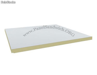 PFT4CP -Panel Sándwich Falso Techo / Carton-Poliester / Esp: 4 cm