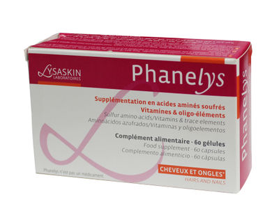 phanelys cheveux et ongles - 60 gélules