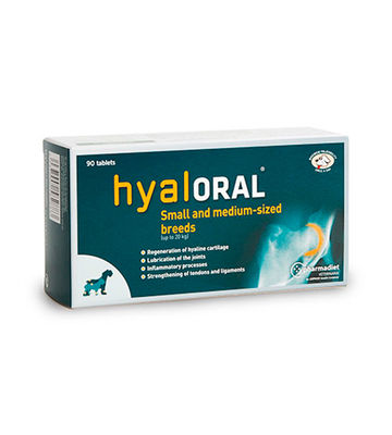 Pharmadiet Hyaloral cani di piccola e media taglia 90.00 Compresse