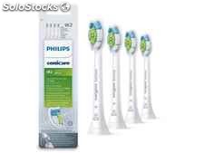 Philips Ersatz-Bürstenkopf Sonicare W2 Optimal white (4 Stück) HX6064/10