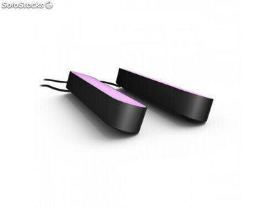 Philips Hue - Play Light Bar 2-Pack Black - White &amp; Color Ambiance