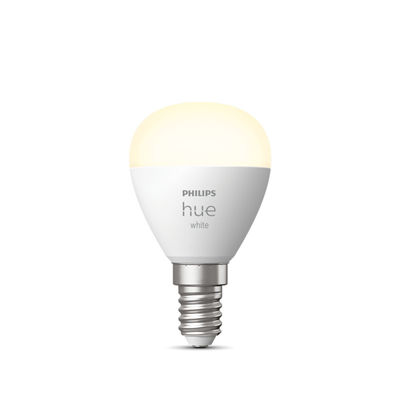 Philips Hue White Bombilla esférica - Bombilla inteligente E14