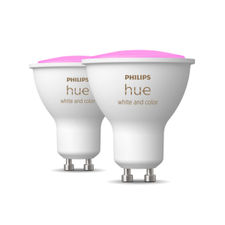 Philips Hue White &amp; Color Ambiance GU10 - foco inteligente - (paquete de 2)