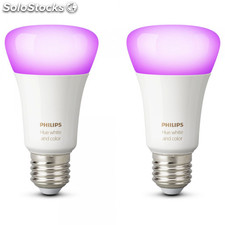 Philips Hue White &amp; Color Dual Pack E27