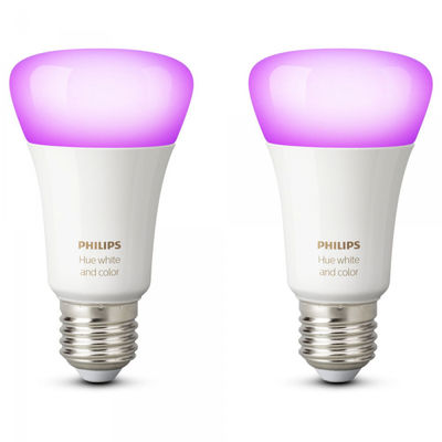 Philips Hue White &amp; Color Dual Pack E27