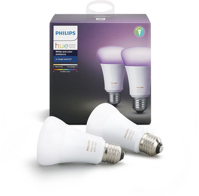 Philips Hue White &amp;amp; Color Dual Pack E27 - Foto 5