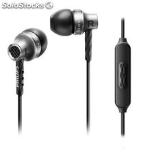 Philips In Ear Headphones With Microphone SHE9100BK/00 Silver