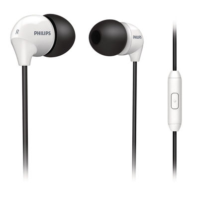 Philips In-Ear Headset schwarz/weiss SHE3575BW/10