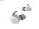 Philips SHB2505WT/10 Wireless Headphones In-Earbuds (Weiss) - 2