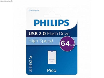 Philips usb-Stick 64GB 2.0 usb Drive Pico FM64FD85B/00