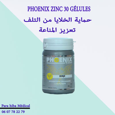 phoenix zinc 30 gélules