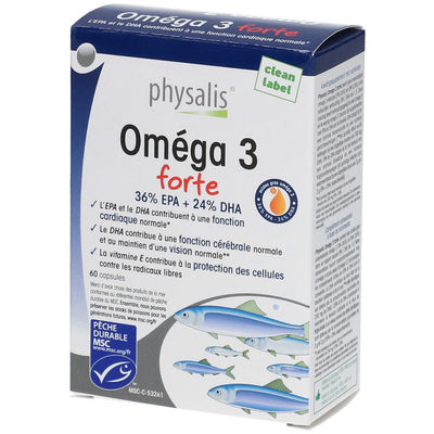 Physalis Oméga 3 Forte epa + dha 60 gélules