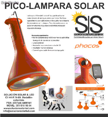 Pico Lampara Solar