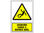 Pictograma syssa señal de advertencia atencion! caidas a distinto nivel en pvc - Foto 2