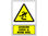Pictograma syssa señal de advertencia atencion! caidas al mismo nivel en pvc - Foto 2