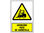 Pictograma syssa señal de advertencia atencion! paso de carretilla en pvc - Foto 2
