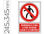 Pictograma syssa señal de prohibicion prohibido el paso a toda persona ajena a - 1