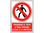 Pictograma syssa señal de prohibicion prohibido el paso a toda persona ajena a - Foto 2