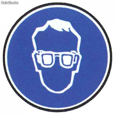 Pictogramme lunettes de protection obligatoires