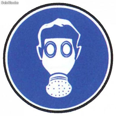 Pictogramme masque de protection respiratoire obligatoire