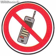 Pictogramme téléphone cellulaire interdit