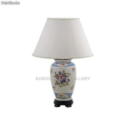 Pie de lámpara 38cm - Milady | porcelana decorada en porcelana