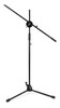 Pie de micrófono con base de 3 patas plegables y brazo jirafa 90 cm FONESTAR