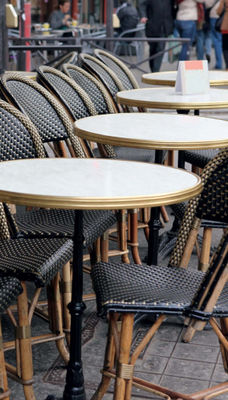 Pied de table en fonte pour terrasse Paris - Photo 3