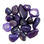 Piedras naturales irregulares - ágata púrpura 200gr. - Foto 2