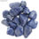 Piedras naturales irregulares - cuarzo azul 200gr. - 1