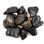 Piedras naturales irregulares - Turmalina negra con hematite 200gr. - Foto 2