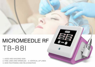 Piel bipolar RF de aguja micro portátil que blanquea máquina para el hospital - Foto 3