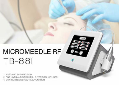 Piel bipolar RF de aguja micro portátil que blanquea máquina para el hospital