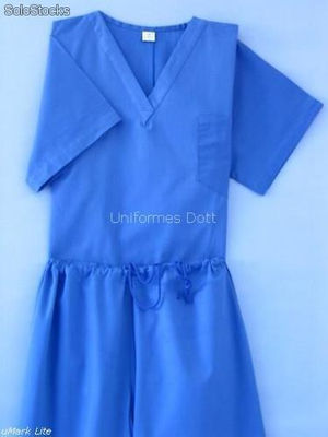 Pijama Quirurgica color Azul Plumbago