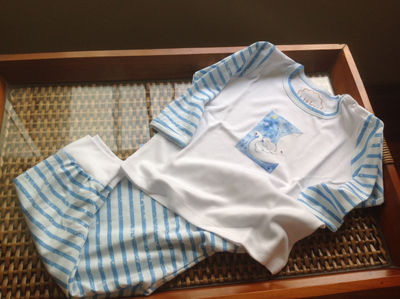 Pijamas para niños en algodón pima orgánico - Foto 3