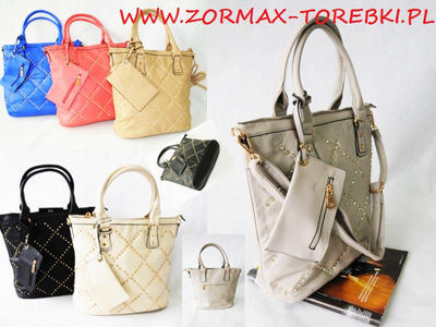 Pikowana kolekcja toreb torebek damskich hurtowni zormax - Zdjęcie 3