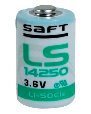 Pila litio 3.6V 1/2 AA saft