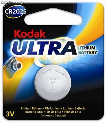 Pile bouton Kodak ultra Lithium kcr-2025